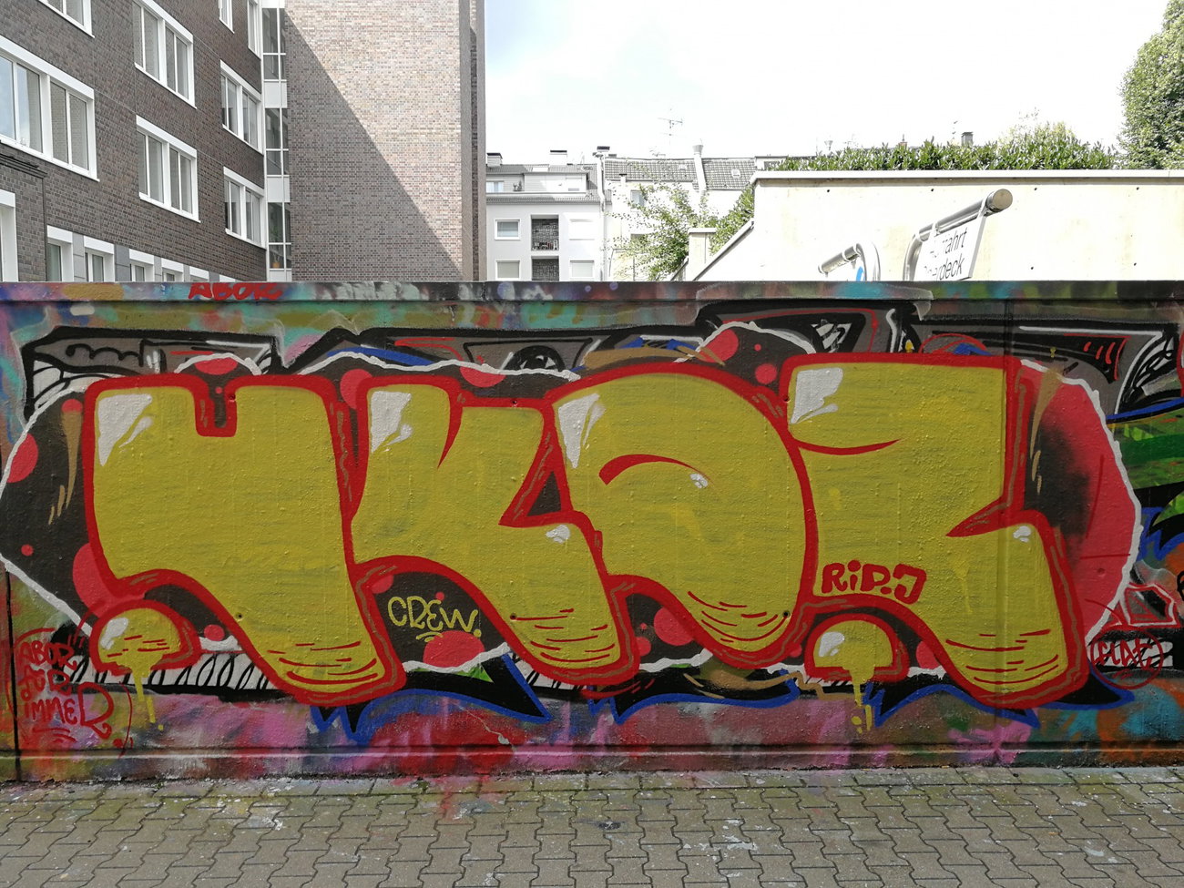 Graffiti Wall in Essen - Photo by Kico_one - Essen, NRW, Ruhrpott (2017)