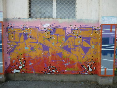 Graffiti Wall in Osijek - Photo by Kico_one - Osijek, Croatia, Hrvatska (2014)