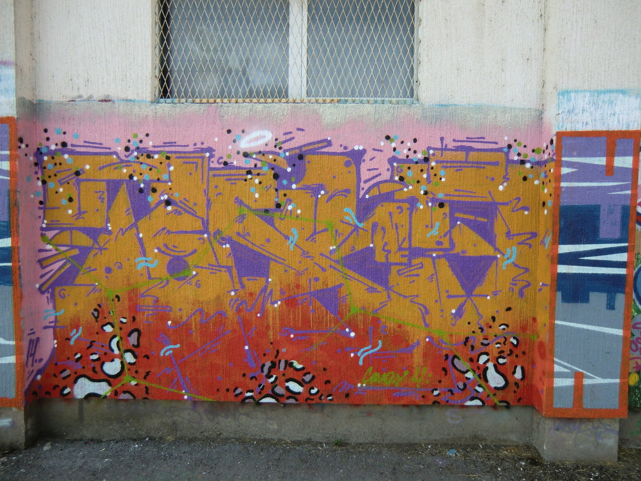 Graffiti Wall in Osijek - Photo by Kico_one - Osijek, Croatia, Hrvatska (2014)