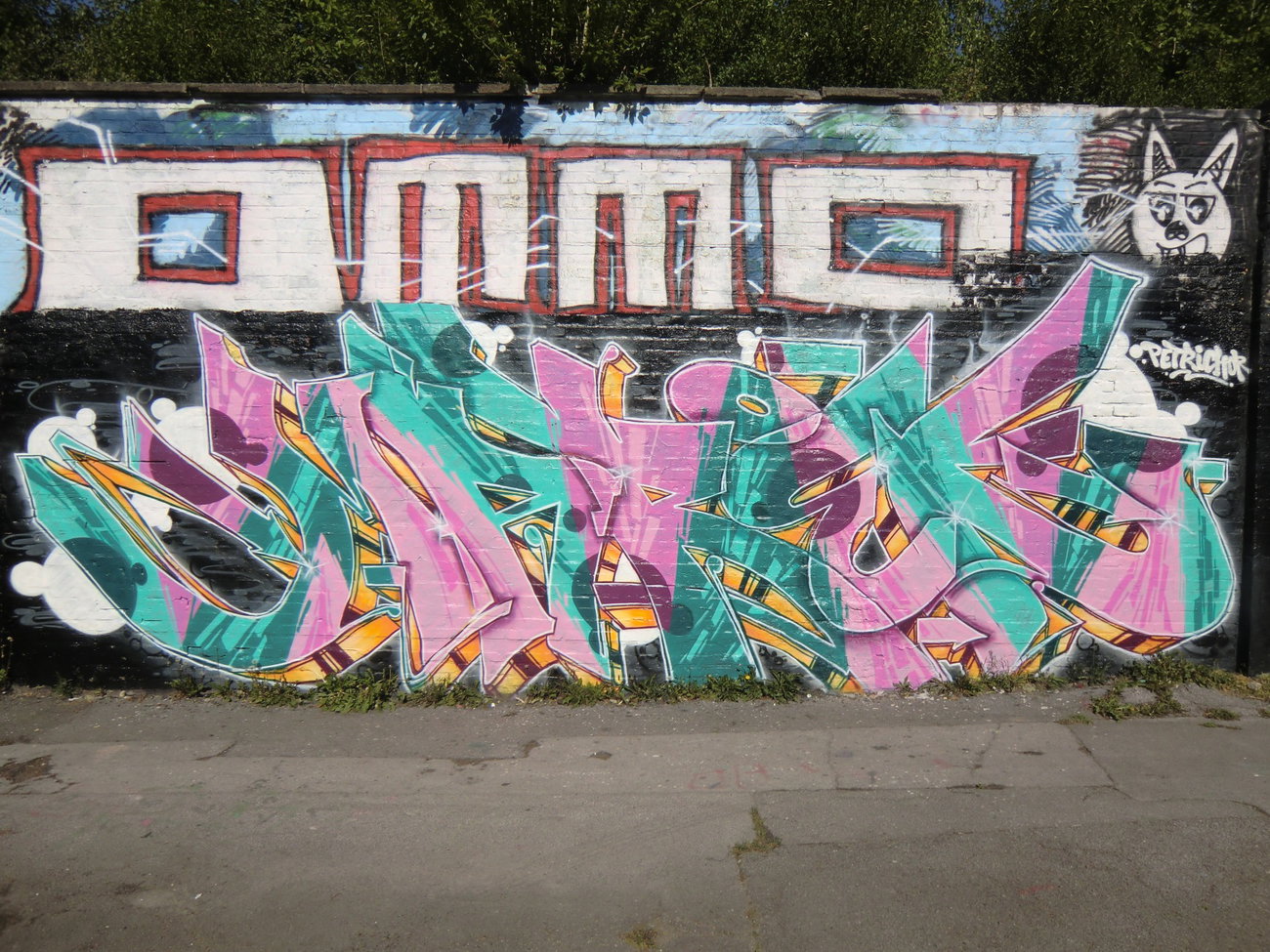 Graffiti Wall in Essen - Photo by Kico_one - Essen, NRW, Ruhrpott (2016)