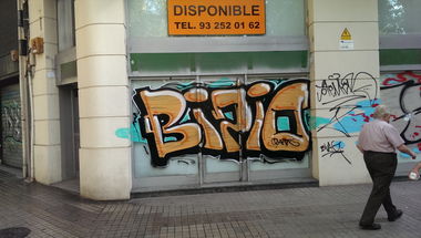 Graffiti Bombing in Barcelona - Photo by Kico_one - Barcelona, Spain, Catalonia