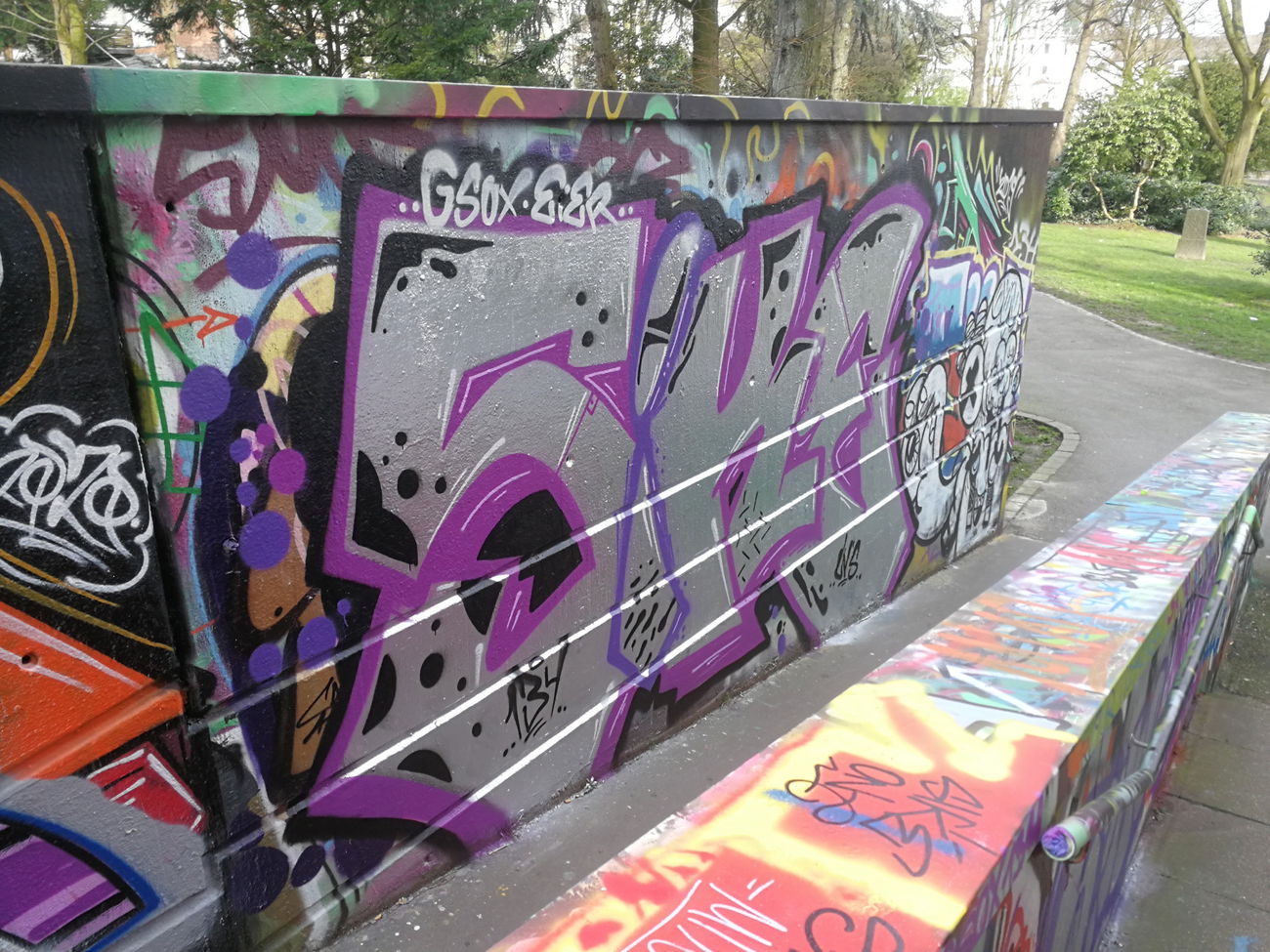 Graffiti Wall in Essen - Photo by Kico_one - Essen, NRW, Ruhrpott (2020)