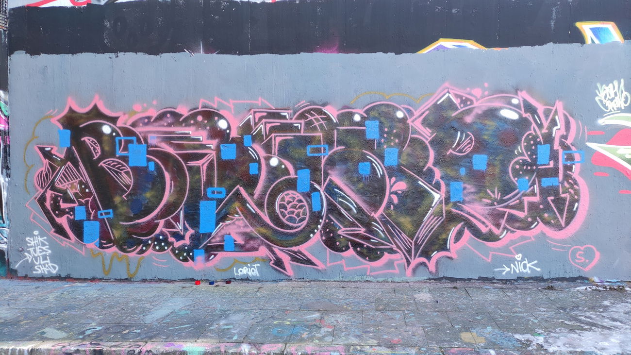 Graffiti Wall in Essen - Photo by Kico_one - Essen, NRW, Ruhrpott (2021)