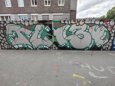 Graffiti Wall in Essen - Photo by Kico_one (2025)