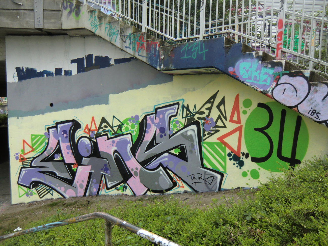 Graffiti Wall in Essen - Photo by Kico_one - Essen, NRW, Ruhrpott (2017)