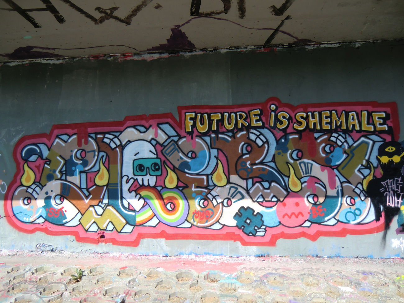 Graffiti Wall in Prague - Photo by Kico_one - Prague, Praha