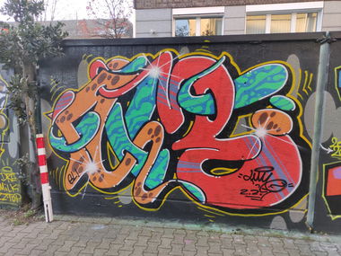 Graffiti Wall in Essen - Photo by Kico_one (2021)