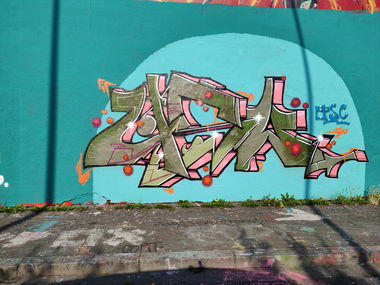 Graffiti Wall in Essen - Photo by Kico_one (2025)