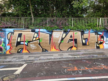 Graffiti Wall in Essen - Photo by Kico_one - Essen, CVA (2024)