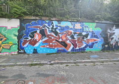 Graffiti Wall in Essen - Photo by Kico_one (2025)