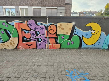 Graffiti Wall in Essen - Photo by Kico_one (2022)