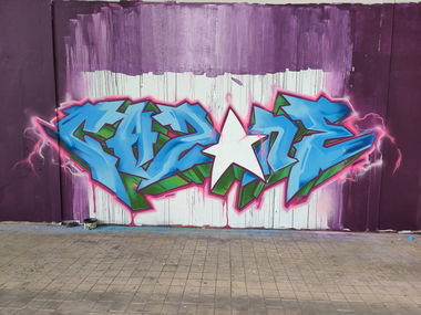 Graffiti Wall in Roermond weerstand - Photo by Kico_one - Cazone;Artlane (2025)