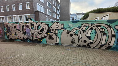 Graffiti Wall in Essen - Photo by Kico_one - Essen, Ruhrgebiet, VEgas (2023)