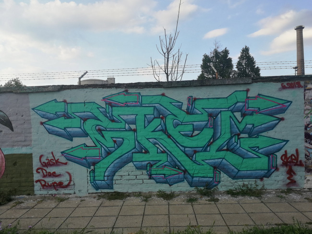 Graffiti Wall in Osijek - Photo by Kico_one - Croatia, Hrvatska, Osijek