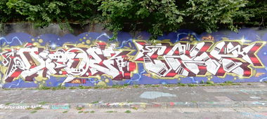Graffiti Wall in Essen - Photo by Kico_one (2021)