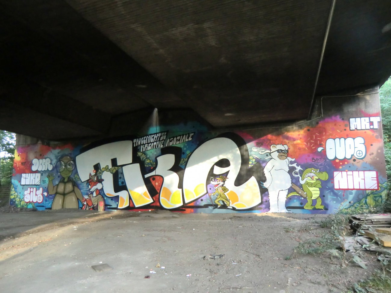 Graffiti Wall in Essen - Photo by Kico_one - Essen, NRW, Ruhrpott (2017)