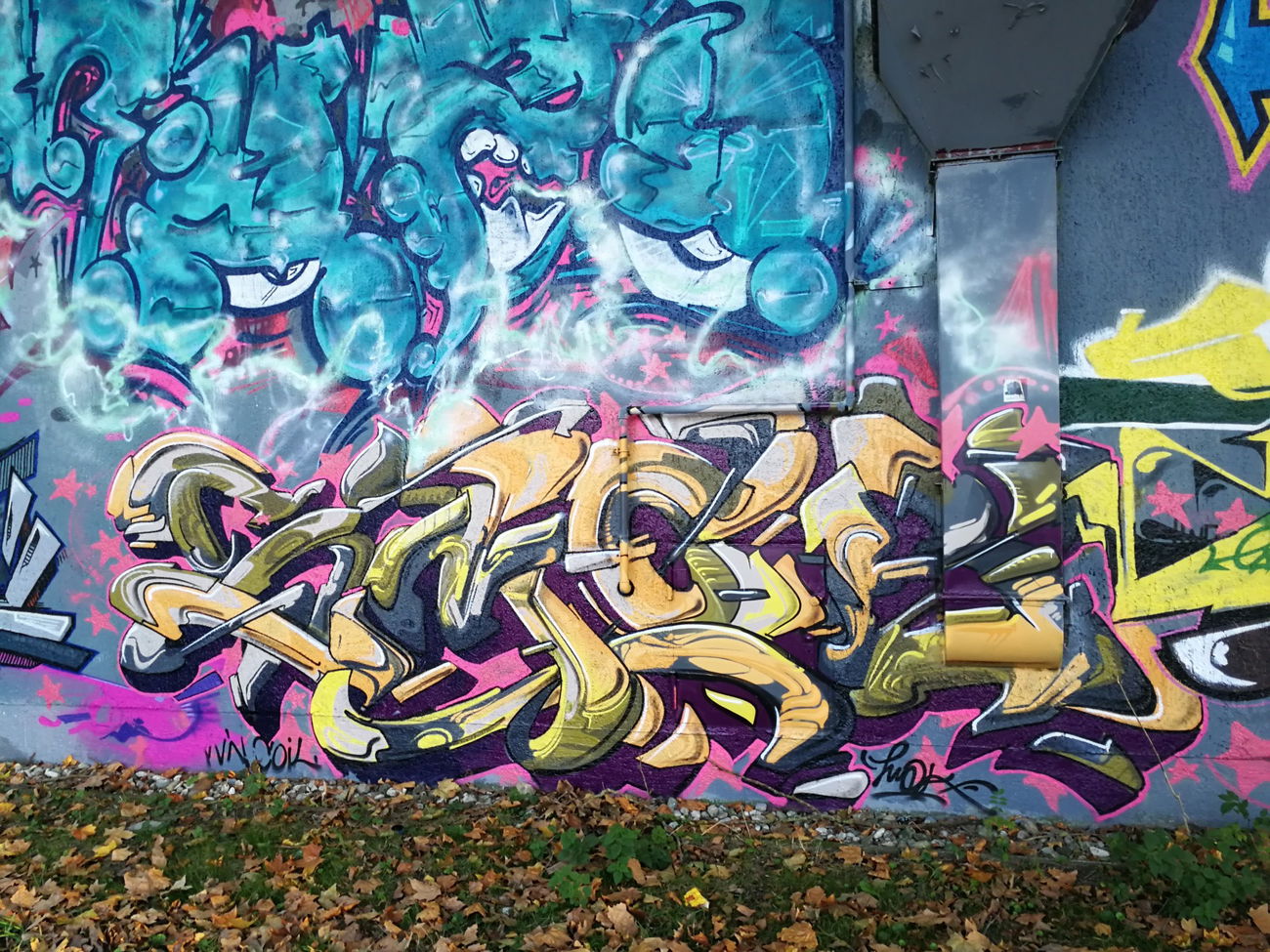 Graffiti Wall in Dachau - Photo by Kico_one - Dachau (2017)