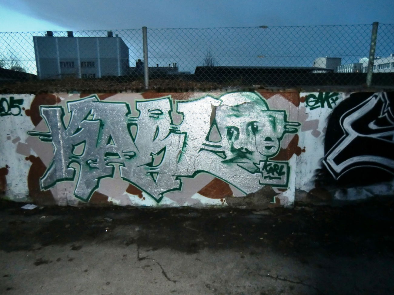 Graffiti Wall in Dachau - Photo by Kico_one - Dachau, Germany, Karl