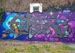 Graffiti Wall in Essen - Photo by Kico_one - Essen, NRW, Ruhrpott (2018)