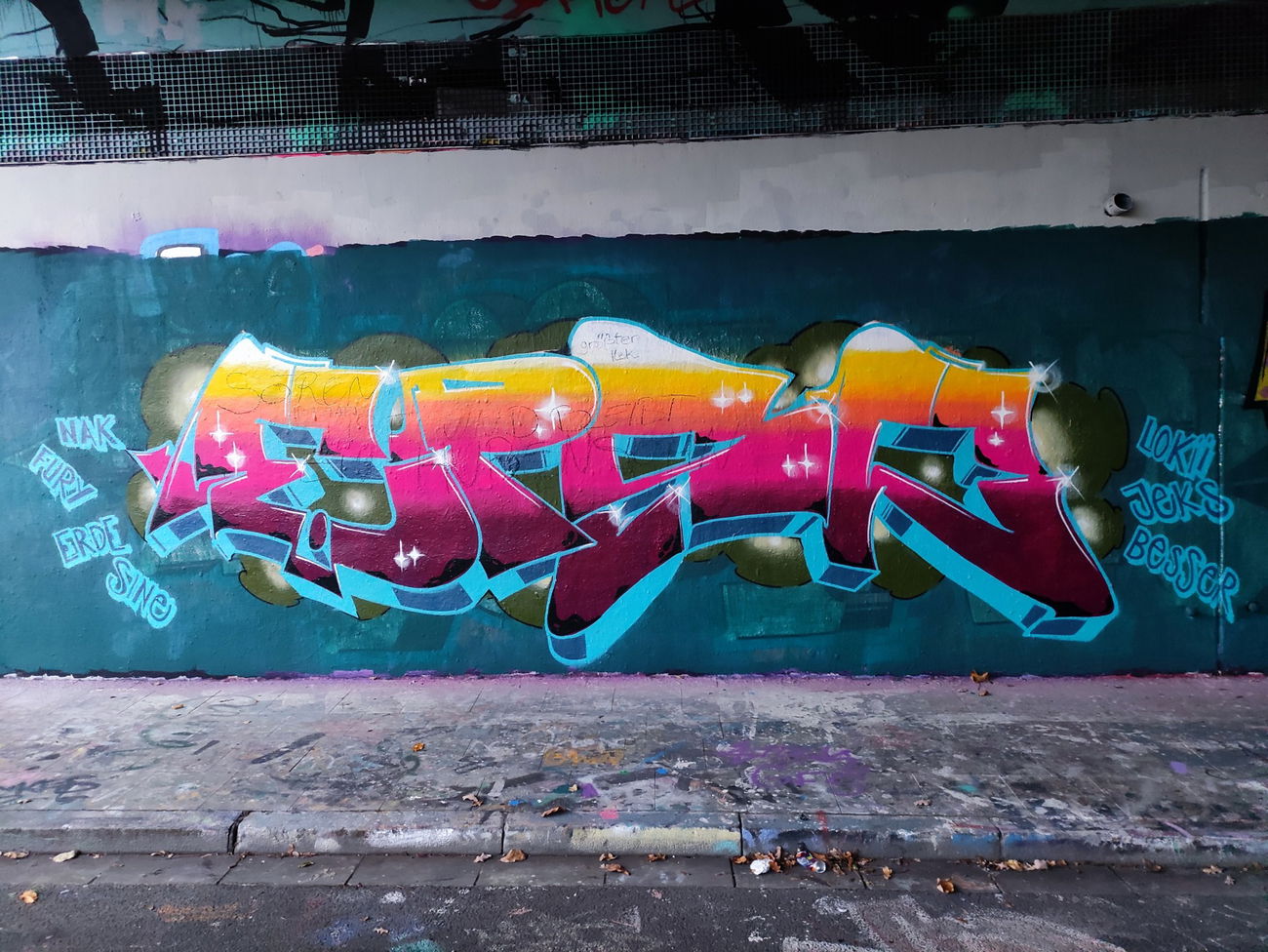 Graffiti Wall in Essen - Photo by Kico_one (2021)