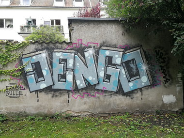 Graffiti Wall in Köln - Photo by Kico_one - Köln, Kalk, Jengo