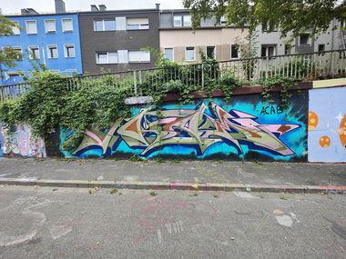 Graffiti Wall in Essen - Photo by Kico_one (2025)