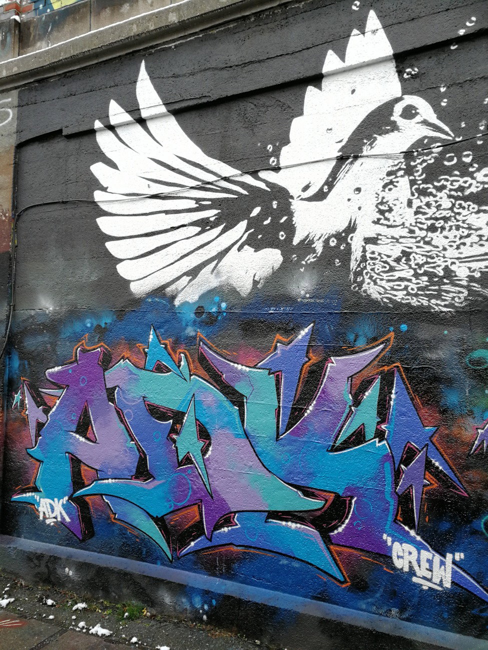 Graffiti Wall in München - Photo by Kico_one - München, Adk