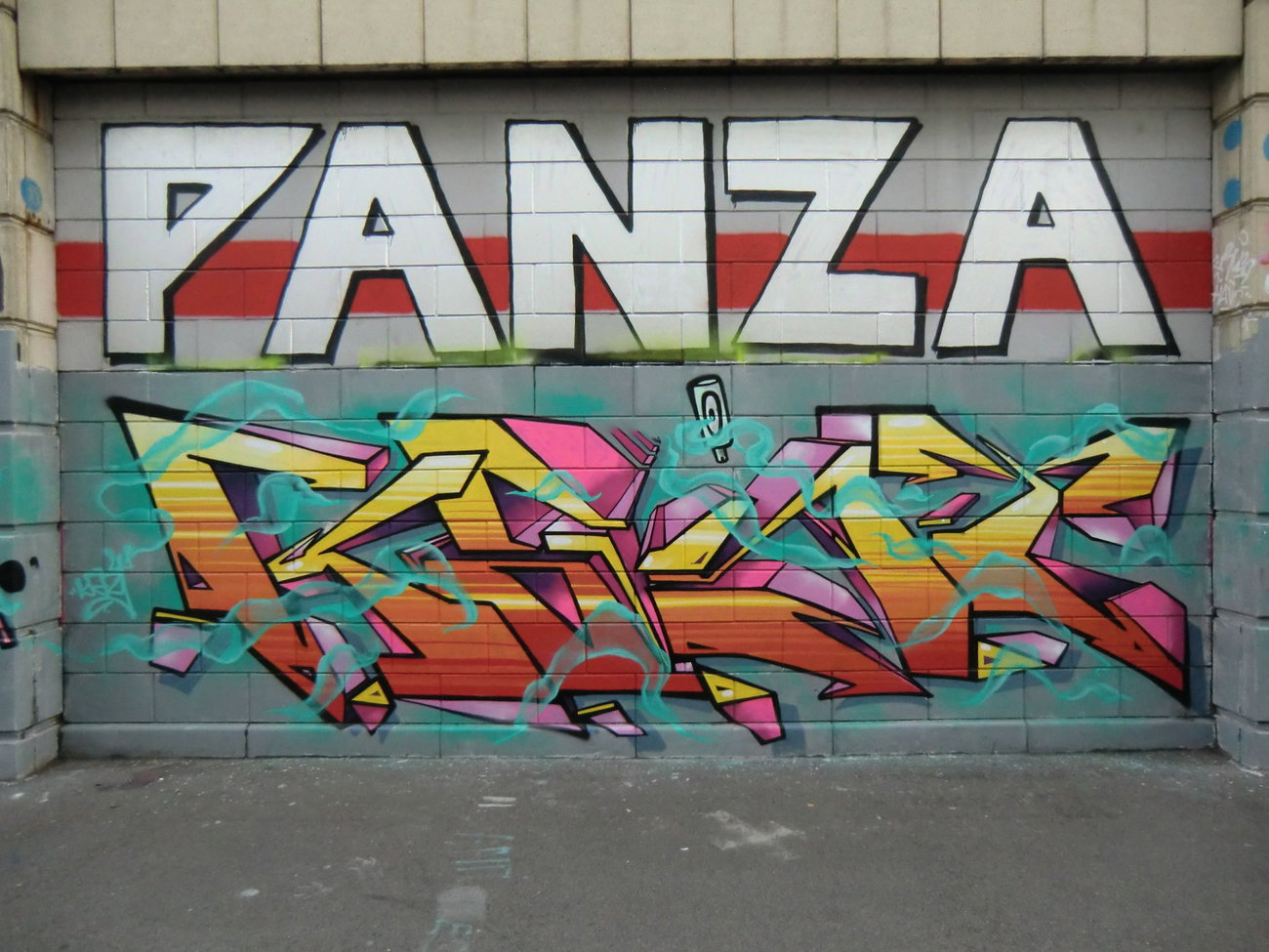 Graffiti Wall in Wien - Photo by Kico_one - Wien, Vienna, Austria