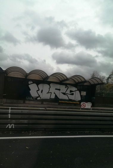 Graffiti Bombing in Essen - Photo by Kico_one - IOR, IORS, Essen