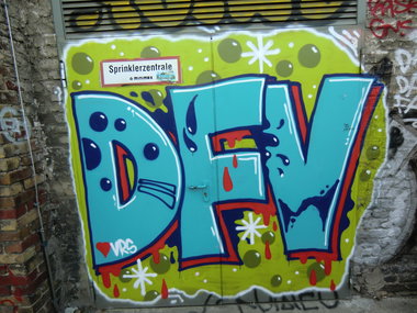 Graffiti Wall in Köln - Photo by Kico_one - Köln, DFV