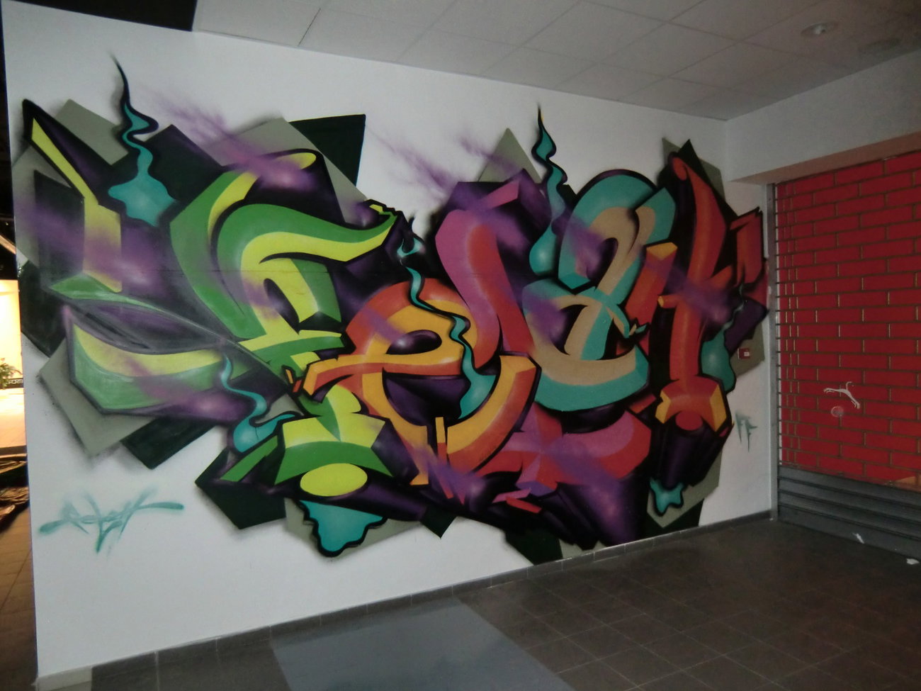 Graffiti Wall in Osijek - Photo by Kico_one - Osijek, Croatia, Hrvatska (2016)