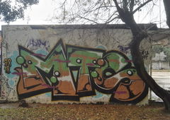 Graffiti Wall in Porto - Photo by Kico_one - MTS, Porto, Portugal