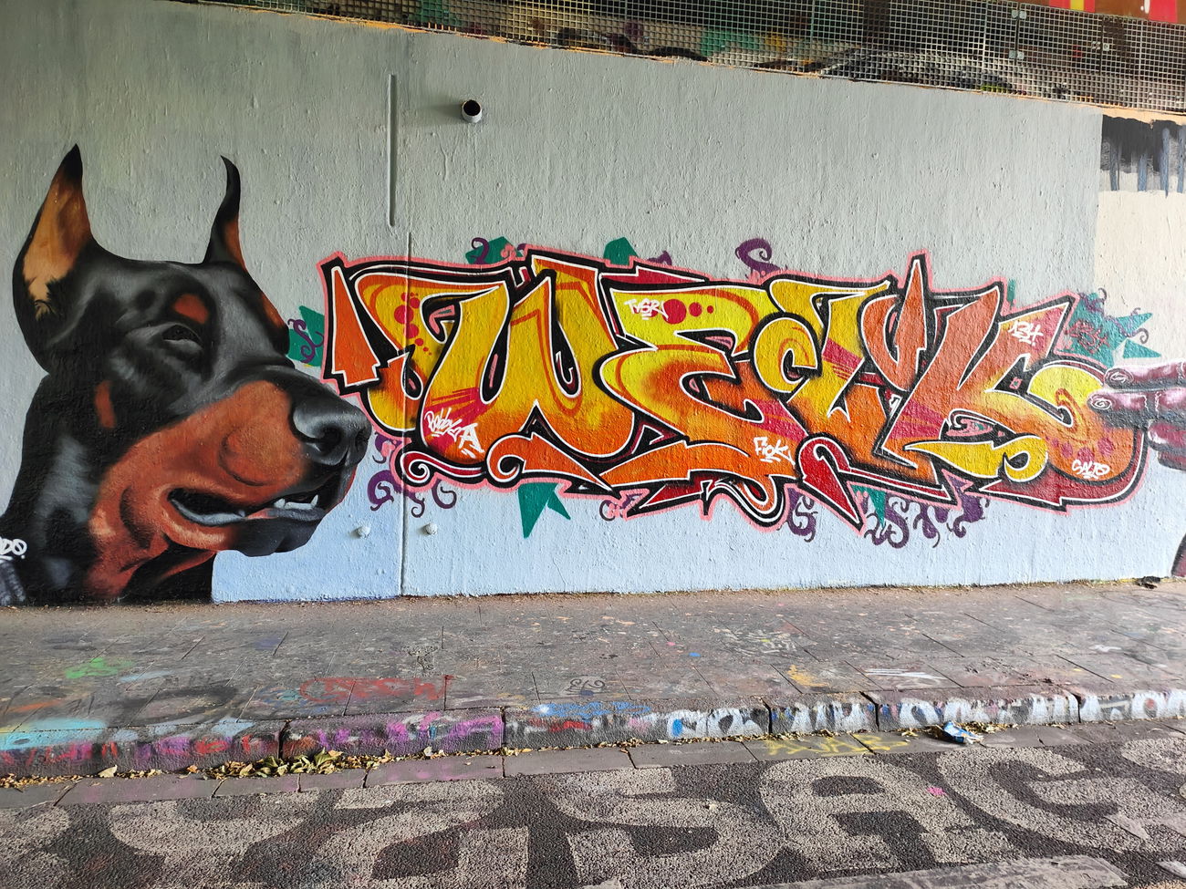 Graffiti Wall in Essen - Photo by Kico_one (2023)