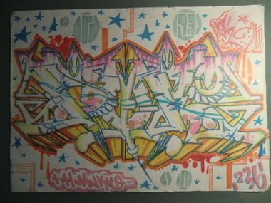 Graffiti in Essen - Photo by Kico_one - Pok, 234, Essen (1997)