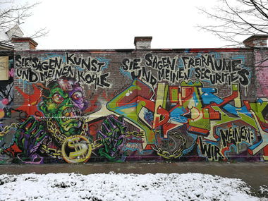 Graffiti Wall in München - Photo by Kico_one - München