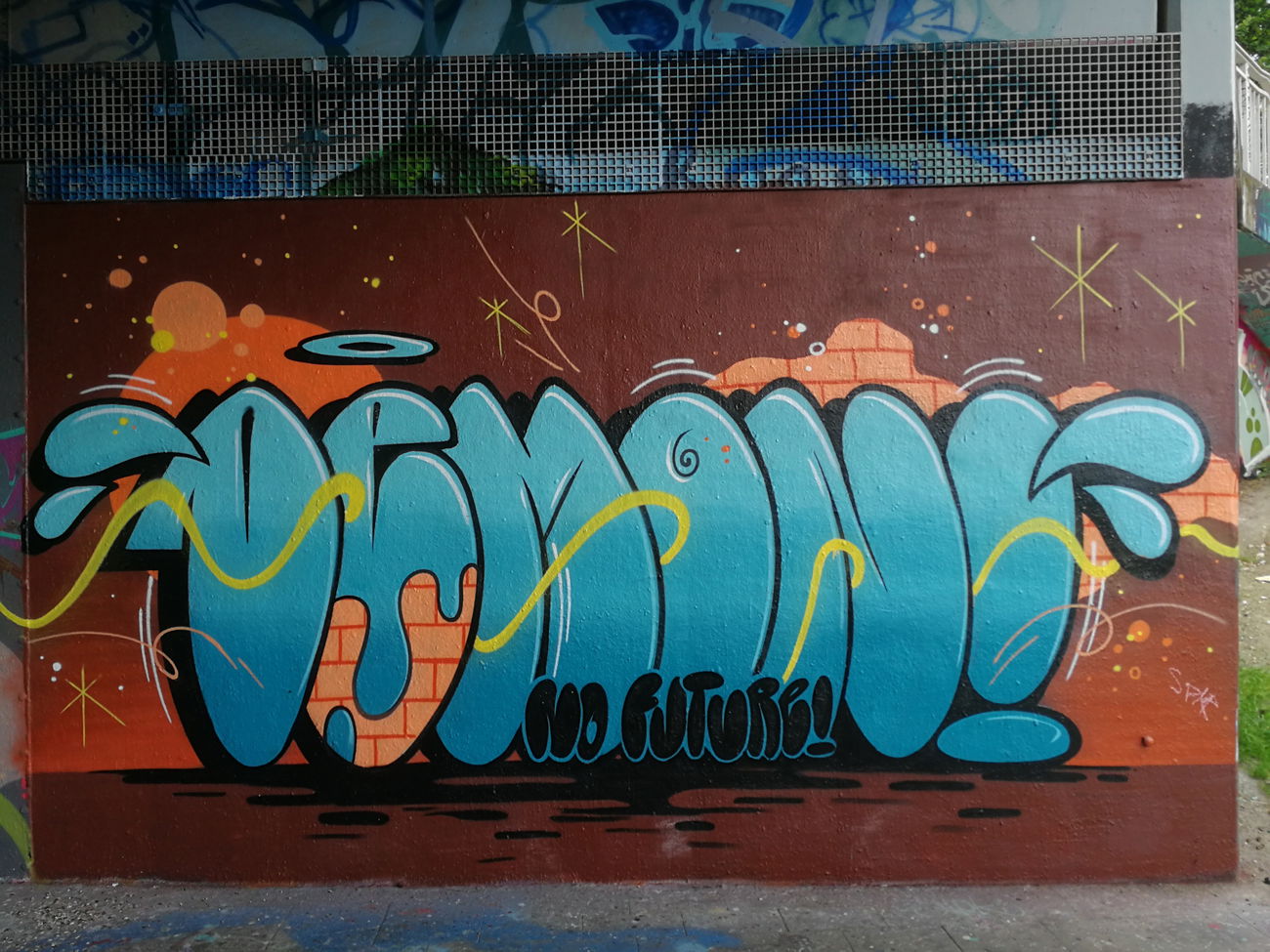 Graffiti Wall in Essen - Photo by Kico_one - Essen, NRW, Ruhrpott (2019)