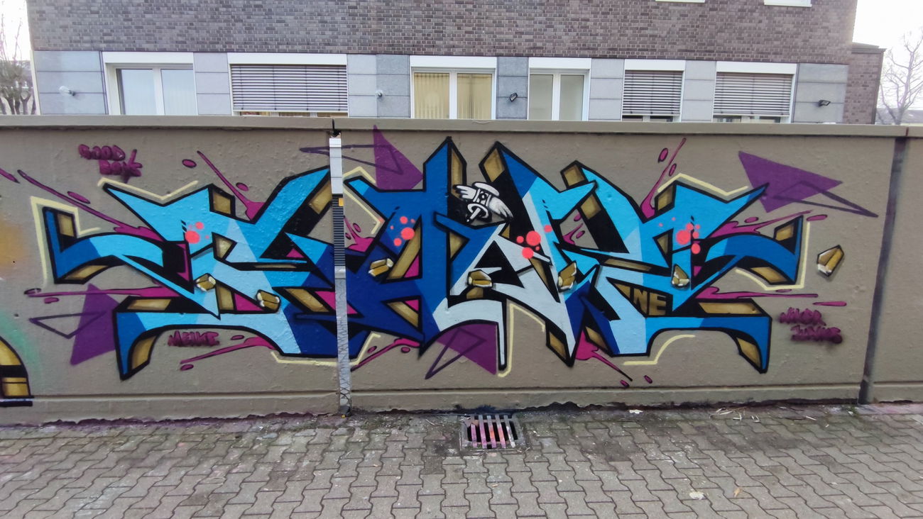Graffiti Wall in Essen - Photo by Kico_one (2021)