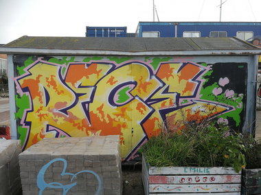 Graffiti Wall - Photo by Kico_one - Amsterdam, Netherlands