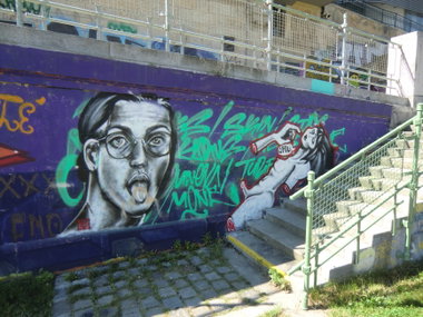 Graffiti Wall - Photo by Kico_one - Wien, Vienna, Austria