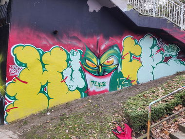 Graffiti Wall in Essen - Photo by Kico_one - Essen, Muck (2023)