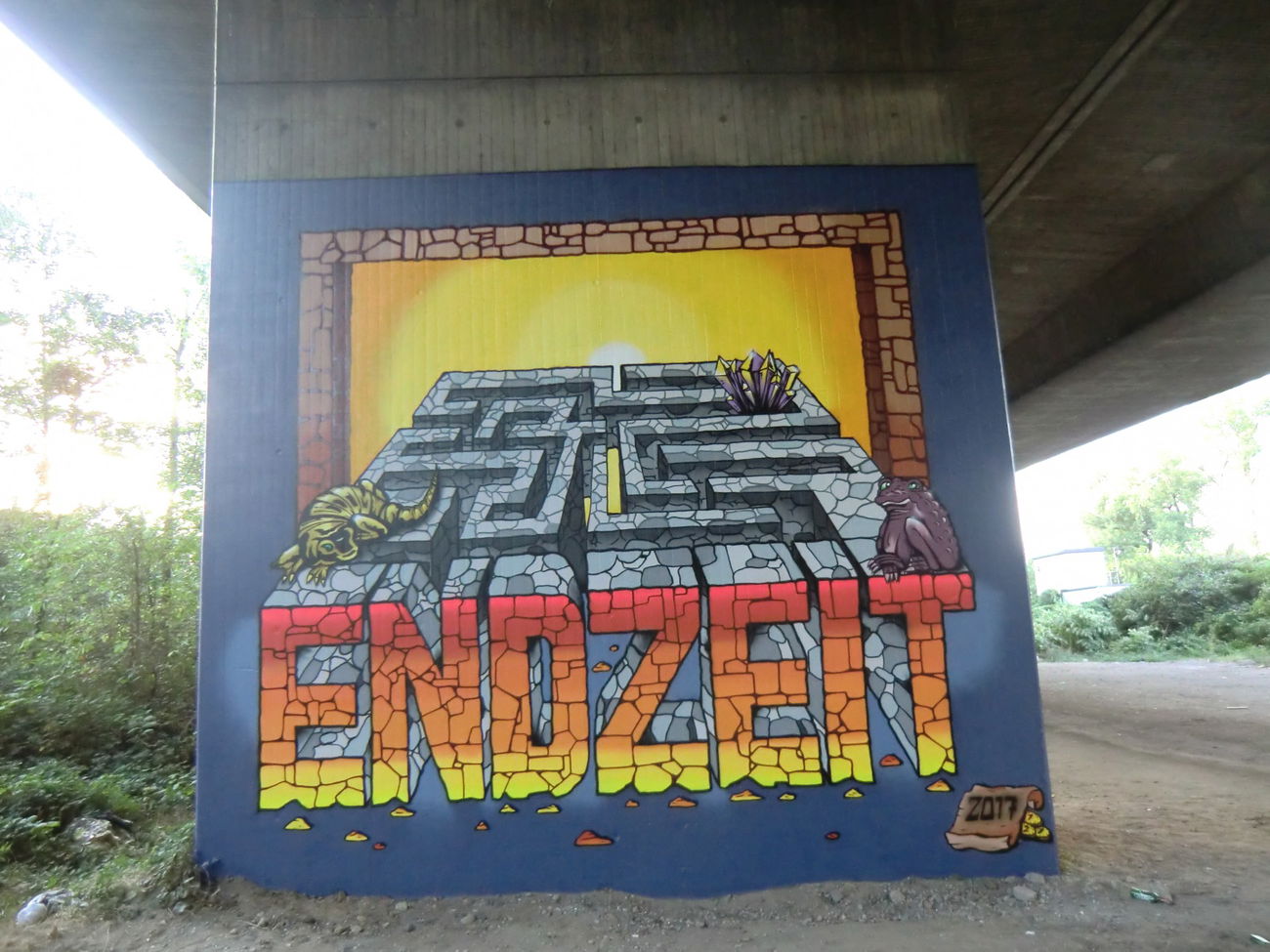 Graffiti Wall in Essen - Photo by Kico_one - Essen, NRW, Ruhrpott (2017)