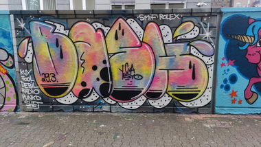 Graffiti Wall in Essen - Photo by Kico_one (2021)