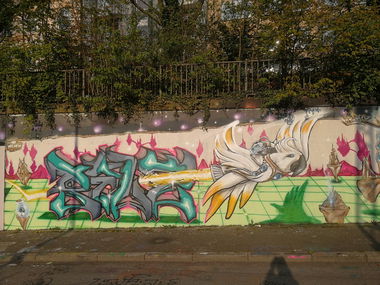 Graffiti Wall in Essen - Photo by Kico_one - Essen, NRW, Ruhrpott