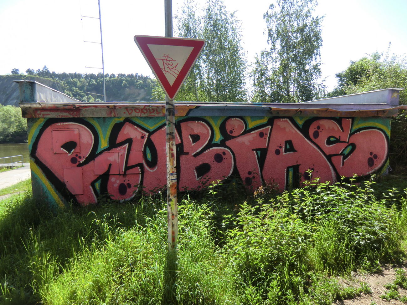 Graffiti Wall in Prague - Photo by Kico_one - Prague, Praha, Rubitas