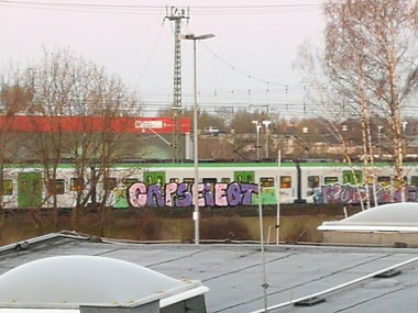 Graffiti Train in Essen - Photo by Kico_one - Essen, NRW, Ruhrpott (2020)