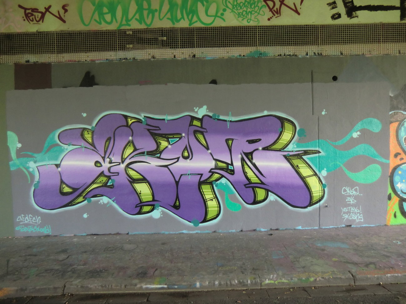 Graffiti Wall in Germany - Photo by Kico_one - Essen, Nrw, Ruhrpott (2016)