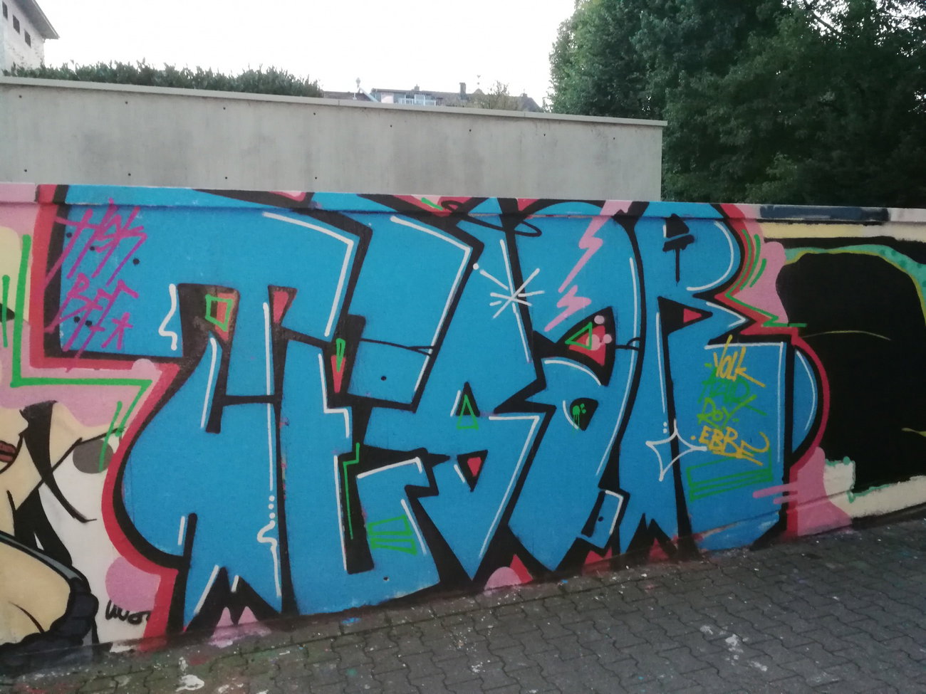 Graffiti Wall in Essen - Photo by Kico_one - Essen, Ruhrpott, NRW (2017)
