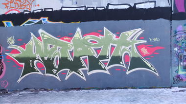 Graffiti Wall in Essen - Photo by Kico_one - Essen, NRW, Ruhrpott (2021)