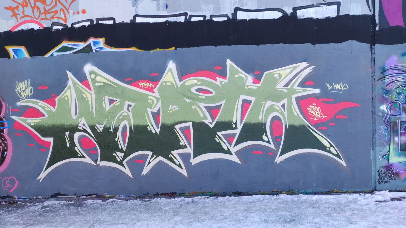 Graffiti Wall in Essen - Photo by Kico_one - Essen, NRW, Ruhrpott (2021)