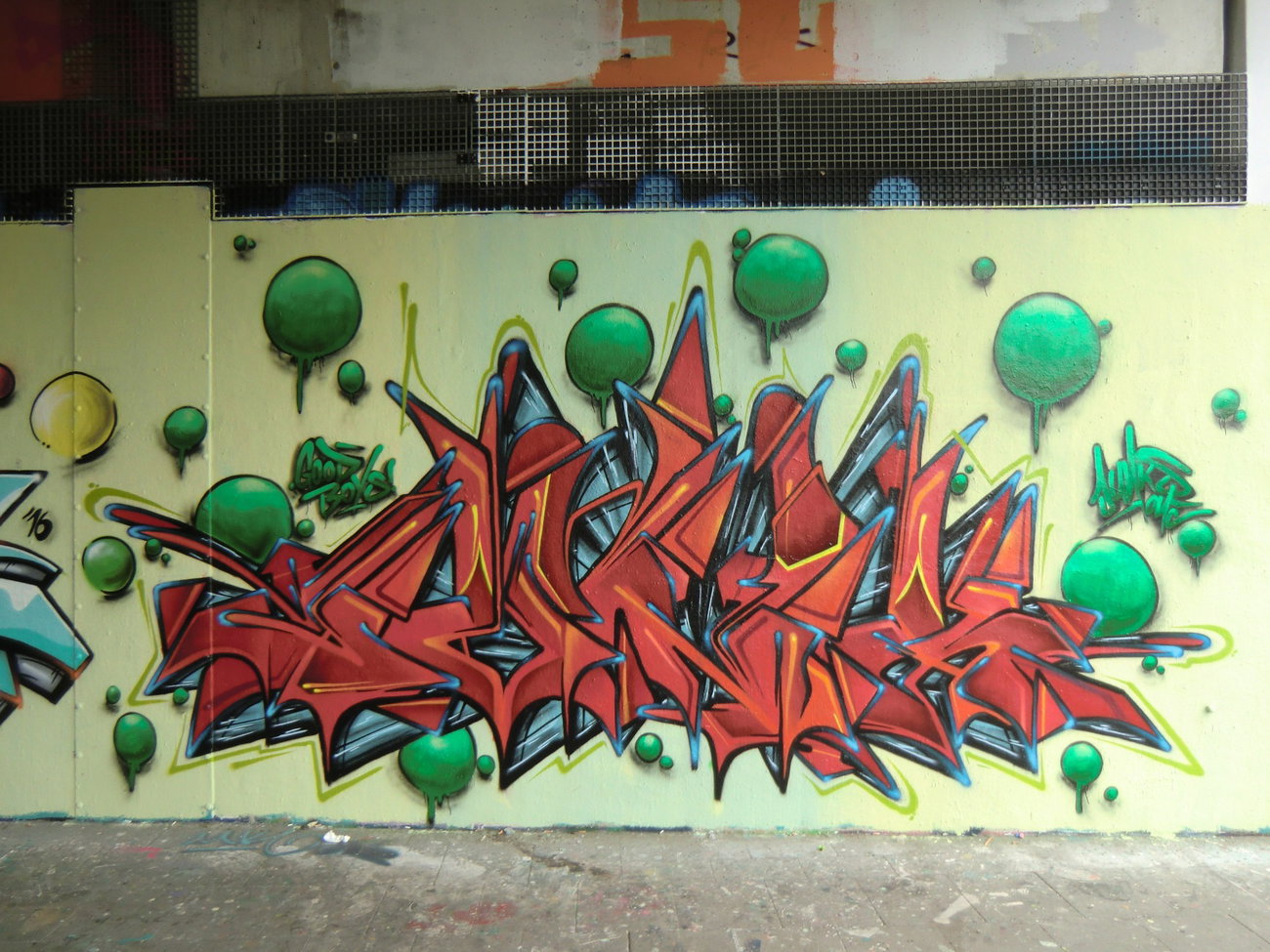 Graffiti Wall in Essen - Photo by Kico_one - Essen, NRW, Ruhrpott (2016)